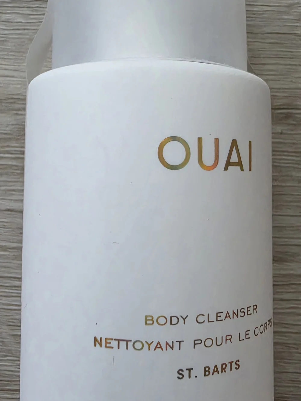 OUAI St. Barts Travel Set - White & Gold